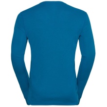 Odlo Langarmshirt Active Warm Eco (warm, weich, Innenseite angeraut) Unterwäsche blau Herren